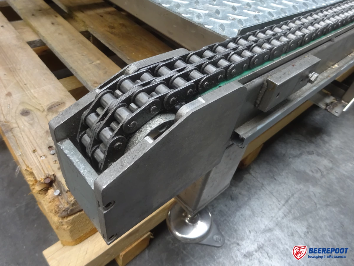 Rollenbaan-/kettingbaanwissel